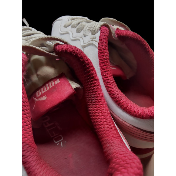 Puma Turin Toddler sz 11c Puma White and Calypso Coral - Picture 8 of 8